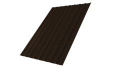 Профнастил С10A 0,45 Print Elite Coffee Wood TwinColor