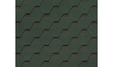 Черепица гибкая RoofShield Премиум Стандарт зеленый с оттенением