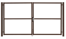 Ворота Colority Zinc Lock 2,0х3,5 RAL 8017