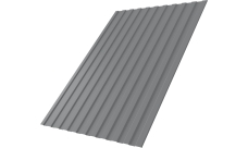 Профнастил С8A v01 Grand Line 0,45 PE с пленкой RAL 7004 сигнальный серый