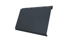 Вертикаль 0,2 classic Grand Line 0,45 Drap TwinColor с пленкой RAL 7024 мокрый асфальт