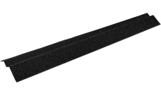 Планка карнизная для композитной черепицы CM Roof черный (1,355м)