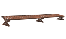 Мостик переходной Grand Line RAL 8004 3м