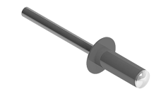 Заклёпка вытяжная Daxmer 4,8х8 (500шт) алюм/сталь (короб)