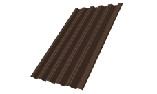 Профнастил НС35R Grand Line 0,5 Satin RAL 8017 шоколад
