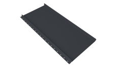 Кликфальц mini Grand Line 0,5 Satin с пленкой на замках RAL 7024 мокрый асфальт