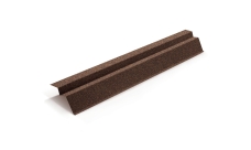 Планка карнизная для композитной черепицы Metrotile кофе (1,355м)