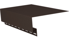 Планка околооконная Grand Line Стандарт коричневый (3,0м)