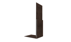 Планка приемная оконная 0,45 Print-Double Elite Antique Wood (2м)