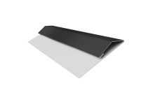 Планка стартово-финишная Экобрус, Экобрус новый Grand Line 0,5 Rooftop Бархат RAL 7016 антрацитово-серый (2м)