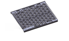 Решетка чугунная Aquastok Optima 400 F900 волна (3240615)