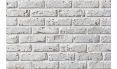 Рядовая плитка Leonardo Stone Орлеан гипс 100 с расшивкой 1,2 см