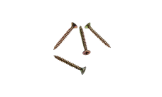 Саморез для крепления крюков водостока (Pz 5,0х40) желтый цинк, шлиц Pz2, (400шт) (короб)