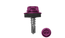 Саморез по металлу Daxmer 5,5х19 (250шт) сверло №3 RAL 4006