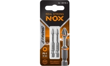 Бита торсионная Nox Strong Ph1х50мм E6,3 2 штуки карта (336150-2)