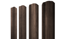 Штакетник М-образный A фигурный Grand Line 0,45 Принт Премиум Миндальное дерево Фреш