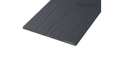 Фиброцементный сайдинг 190х8мм FCSPRO Wood F18 ночной океан (3м)