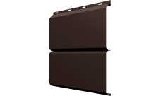 ЭкоБрус 0,345 Grand Line 0,5 Satin Matt TX с пленкой RAL 8017 шоколад