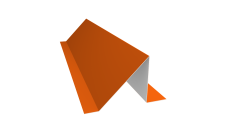 Планка снегозадержания 0,45 PE с пленкой RAL 2004 оранжевый (2м)