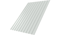 Профнастил С8A v01 Grand Line 0,45 PE-Double RAL 9003 сигнальный белый