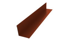 Угол внутренний 50х50 Grand Line 0,5 Сатин матовый ТХ RAL 8004 терракота (3м)