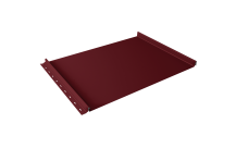 Кликфальц Grand Line 0,5 Satin Matt TX с пленкой на замках RAL 3005 красное вино