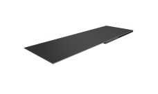 Планка финишная 48х25 0,45 PE-Double с пленкой RAL 7016 антрацитово-серый (2м)