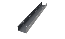 Крепежный вкладыш универсальный жалюзи Milan 0,5 Satin RAL 7024 мокрый асфальт (2м)