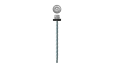 Саморез кровельный Daxmer 4,8х70 RAL 9003 (100) сверло №1