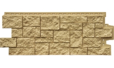 Фасадная панель Grand Line Дикий камень Классика песочный