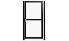 Калитка Colority Zinc Lock 1,8х1 RAL 9005