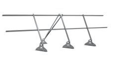 Ограждение кровельное на фальц Grand Line 0,9х3 RAL 7001
