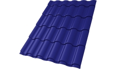 Профиль волновой "Кредо" ("Kredo") 0,45 ПЭ RAL 5002 ультрамариново-синий
