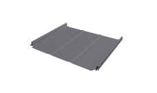 Кликфальц Pro Line Grand Line 0,45 Drap с пленкой на замках RAL 7004 сигнальный серый