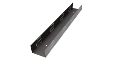 Крепежный вкладыш универсальный для забора жалюзи Milan Grand Line 0,5 Satin RR 32 темно-коричневый (2м)