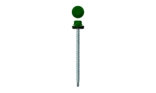 Саморез кровельный 4,8х70 (100шт) сверло №1 RAL 6002