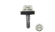 Саморез по металлу Daxmer 5,5х19 RAL 9002 (250) сверло №3