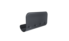 Ограничитель перелива Grand Line PU матовый 125/90 RAL 7024