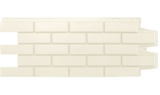 Фасадная панель Grand Line Клинкерный кирпич Classic молочный