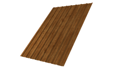 Профнастил С10A 0,45 Print Elite Golden Wood TwinColor