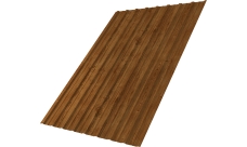 Профнастил С10A Grand Line 0,45 Print Elite Golden Wood TwinColor