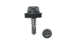 Саморез по металлу Daxmer 5,5х19 (250шт) сверло №3 RAL 7040