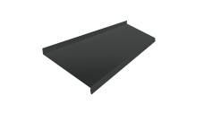 Отлив простой 250 Grand Line 0,45 Drap ТХ RAL 7016 антрацитово-серый (2м)