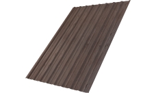 Профнастил С10A Grand Line 0,45 Принт Элит Беленый дуб TwinColor