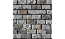 Рядовая плитка White Hills Шеффилд 9,5х19,5 436-80 с расшивкой 1,5 см.