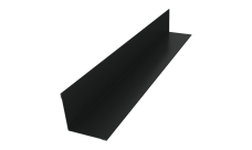 Угол внутренний 70х70 Grand Line 0,45 ПЭ двухсторонний с пленкой RAL 7016 антрацитово-серый (2м)