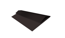 Планка стартово-финишная Экобрус, Экобрус new Grand Line 0,5 Velur X RAL 9005 черный (2м)