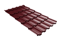Профиль волновой "Квинта плюс3D" ("Kvinta plus3D") 0,45 PE RAL 3005 красное вино