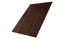 Профнастил С10A Grand Line 0,45 Print-Double Premium Cherry Wood Dark F
