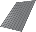 Профнастил С10B Grand Line 0,7 PE RAL 7004 сигнальный серый